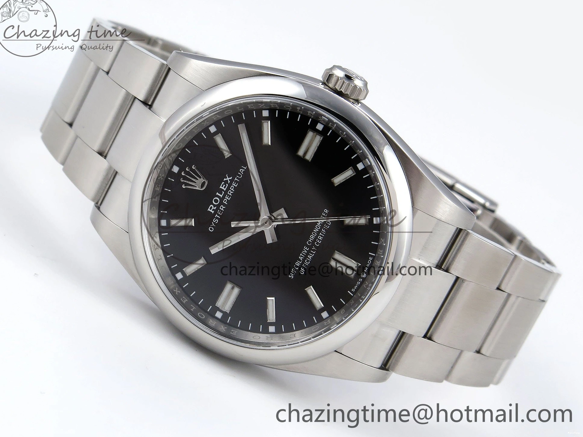 MiroTime 0110 WaterResistant Oyster Perpetual 126000 36mm Clean 1:1 Best Edition 904L Steel Black Dial VR 1635